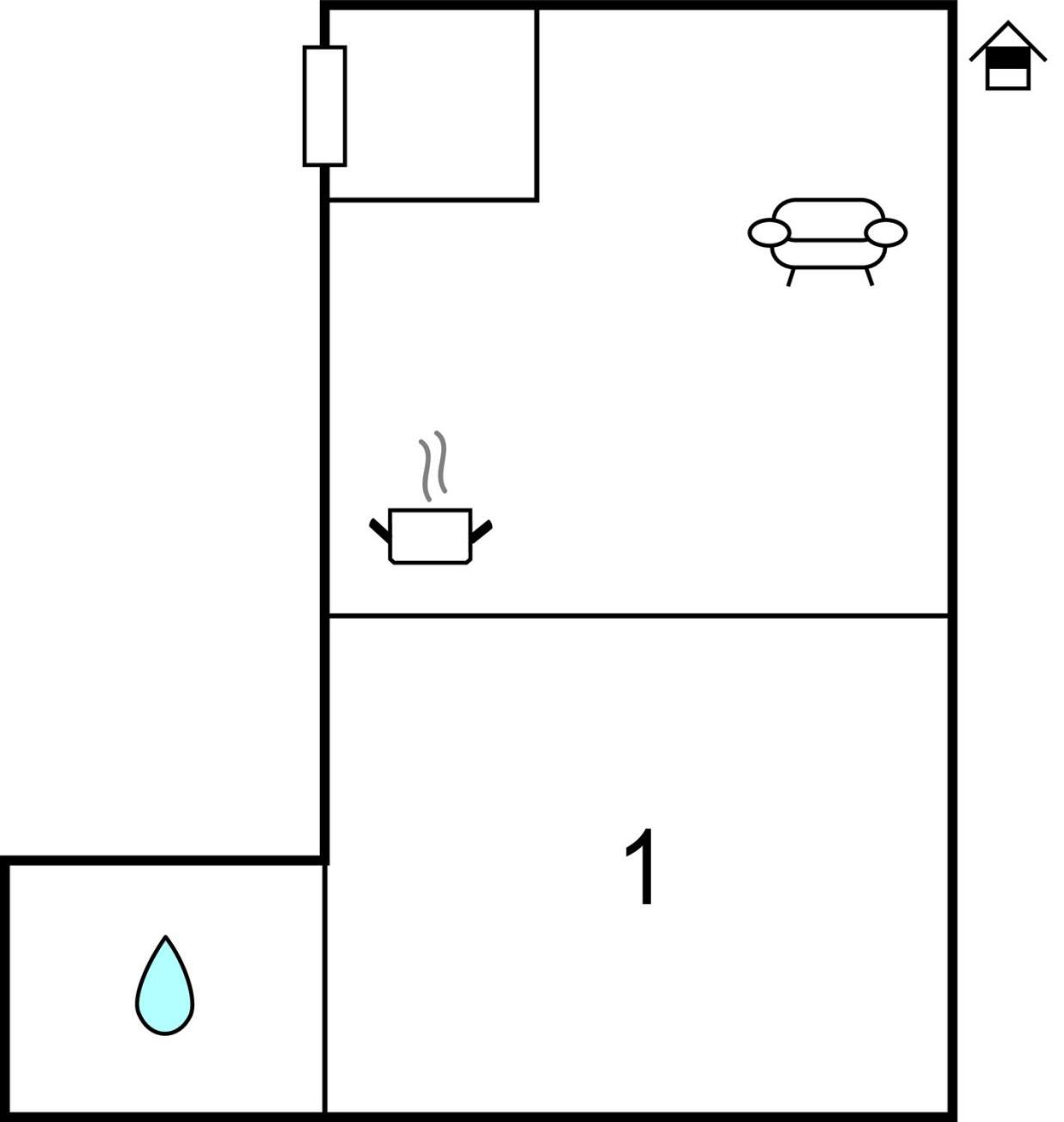 1 Bedroom Nice Apartment In Senj Сень Экстерьер фото